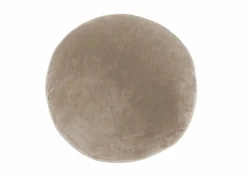 Tiseco Kussen Marshmallow  Ø40cm - stof - taupe