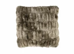 Mars & More Kussen Ribbed Bear 45x45cm - stof - bruin