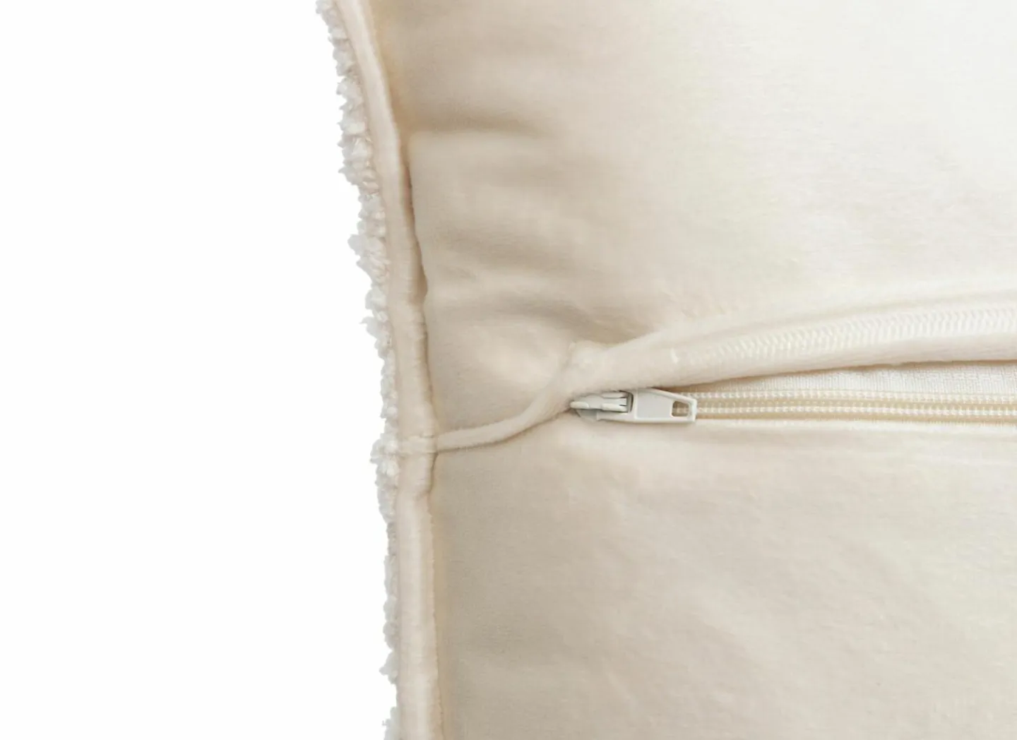 Kussen Soana 45x45cm - bouclé - ivoor