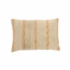 Kussen Strepen 40x60cm - katoen/linnen - beige/roest
