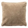Kussen Teddy 45x45cm - stof - beige