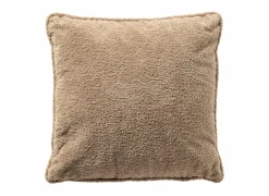 Kussen Teddy 45x45cm - stof - beige