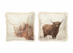 Kussen Yack 40x40cm - stof - beige