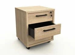 Ladeblok Flexo-2 51x48x59cm - decor - zand eik met slot