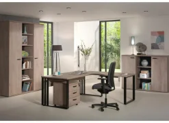 Ladeblok Rio 2 48x48x59cm - melamine - humus eik