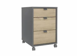 Ladeblok Sign 41x48x61cm - decor - mat grijs & jackson hickory