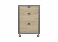 Ladeblok Sign 41x48x61cm - decor - mat grijs & jackson hickory
