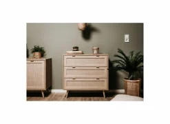 Ladekast Bali 80x40x80cm - melamine - sonoma eik