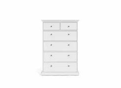 Ladekast Paris 96x49x140cm - decor - wit