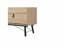 Ladekast Ry 151x41x95cm - decor - bruin/zwart