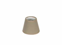 Lampenkap Ø13cm taupe