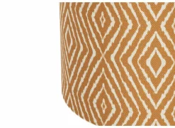 Lampenkap Ø35x30cm - stof - oranje