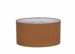 Lampenkap 40x40x25cm - stof - oranje