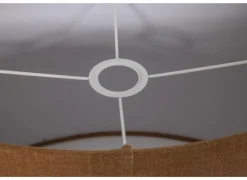 Lampenkap 35x35x22,5cm - stof - oranje