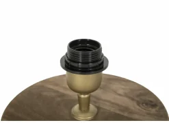Lampenvoet E27 Ø20cm - hout - naturel
