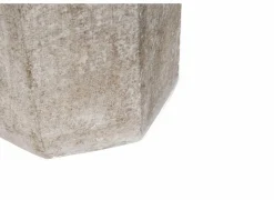 Lampenvoet E27 Ø17x37cm - steen - grijs