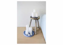 Ledkaars Sille Rechargeable wit set van 2