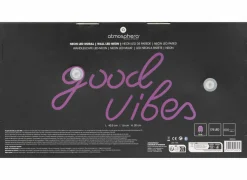 Ledlamp Neon Good Vibes 40,5x20cm - kunststof - roze