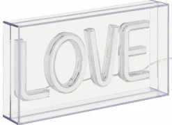 Ledlamp Neon Love 23x12,5cm - kunststof - roze