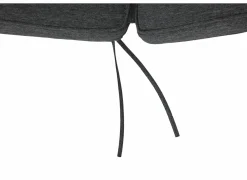 Ligbedkussen Summertime 190x62cm - polyestervezel - antraciet