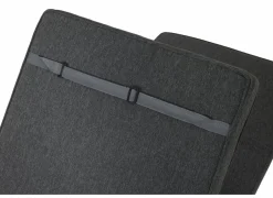 Ligbedkussen Summertime 190x62cm - polyestervezel - antraciet