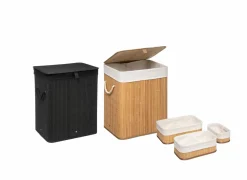Linnenmand 40x30x50cm bamboe