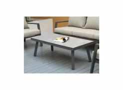 Loungeset Arctica aluminium antraciet