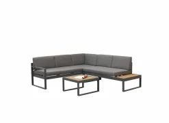 Loungeset Yin aluminium - antraciet