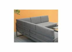Loungeset Yin aluminium - antraciet