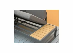 Loungeset Yin aluminium - antraciet