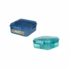 Lunchbox 1,25L blauw groen