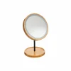Make-up spiegel Bamboe Ø18cm