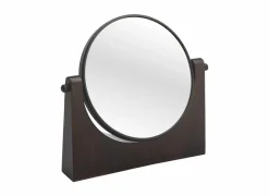 Aquanova Make-up spiegel Ebony 14,3x21,5cm - ebbenhout - pecan