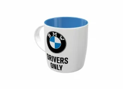 Mok BMW 33cl - keramiek - wit & blauw