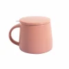 Mok 30cl - stoneware & RVS - roze