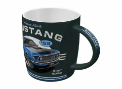 Mok Ford Mustang 34cl - keramiek - blauw
