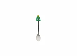 Mok Kerstman 35cl - porselein - wit met lepel