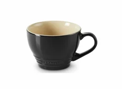 Le Creuset Mok 40cl - keramiek - ebbenzwart