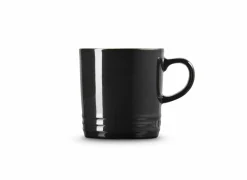 Le Creuset Mok 35cl - keramiek - ebbenzwart