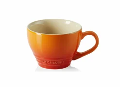 Le Creuset Mok 40cl - keramiek - oranjerood