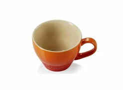 Le Creuset Mok 40cl - keramiek - oranjerood