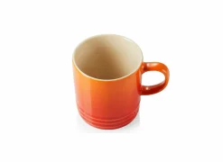 Le Creuset Mok 35cl - keramiek - oranjerood