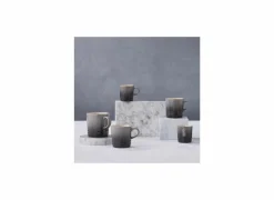 Le Creuset Mok 35cl - keramiek - grijs & zwart