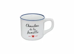 Mok Sweet words 14cl - keramiek - wit