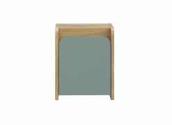 Nachtkastje Hoa 42x41x53cm - decor - mauvella eik & groen