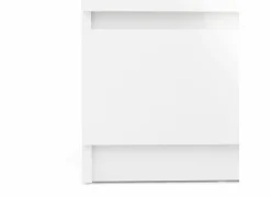 Nachtkastje Naia 40x50x50cm - decor - wit hoogglans