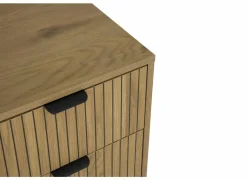 Nachtkastje Nevado 40x40x52cm - MDF melamine - wilde eik