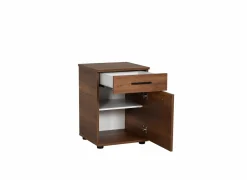 Nachtkastje Tulum 40x39x57cm - melamine - oslo walnoot