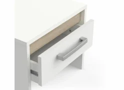 Nachtkastje Watson 40x35x32cm - decor - kronberg eik & wit