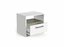 Nachtkastje Watson 46x41x35cm - decor - kronberg eik & wit